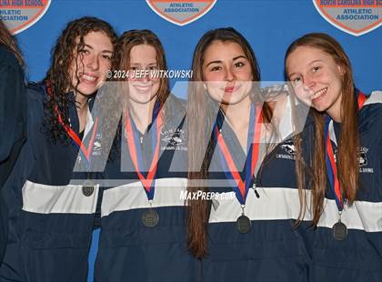 Thumbnail 3 in NCHSAA 1A/2A State Swimming Championship Awards photogallery.