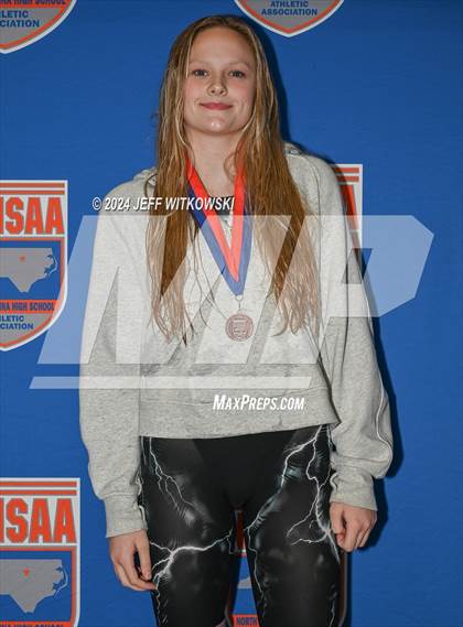Thumbnail 1 in NCHSAA 1A/2A State Swimming Championship Awards photogallery.