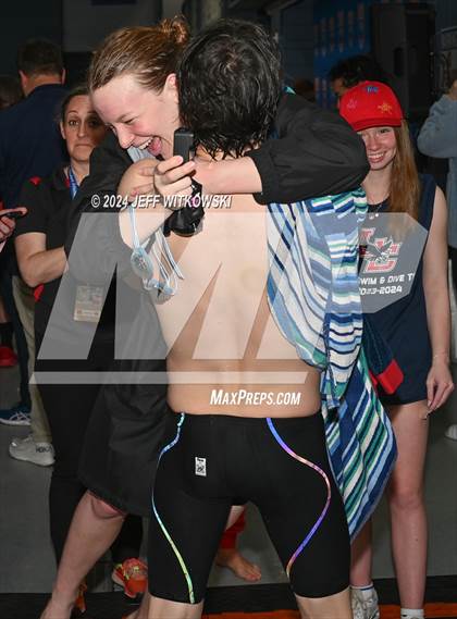 Thumbnail 2 in NCHSAA 1A/2A State Swimming Championship Awards photogallery.
