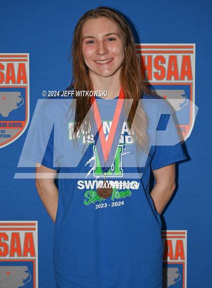 Thumbnail 1 in NCHSAA 1A/2A State Swimming Championship Awards photogallery.
