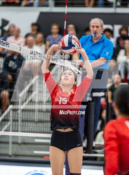 Thumbnail 3 in El Camino Real vs. Taft (CIF LA City Open Division Final) photogallery.