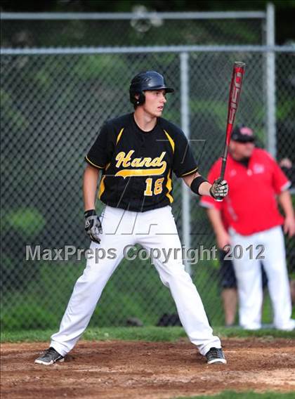 Thumbnail 2 in New Canaan vs. Hand (CIAC Class L Quarterfinal) photogallery.