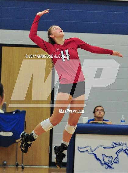 Thumbnail 3 in Fort Bend Austin vs. Conroe (Katy/CyFair Volleyball Classic) photogallery.