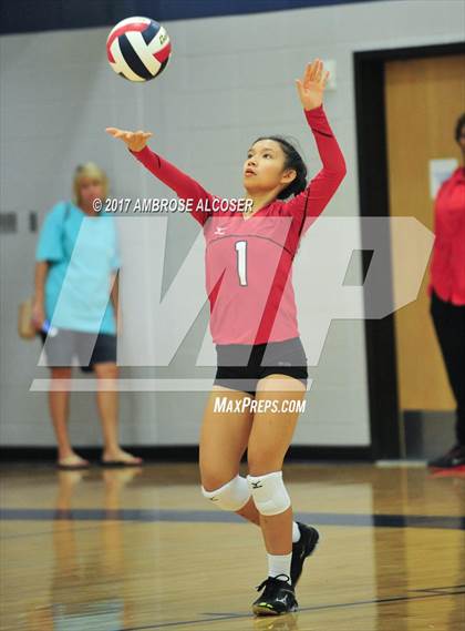 Thumbnail 1 in Fort Bend Austin vs. Conroe (Katy/CyFair Volleyball Classic) photogallery.