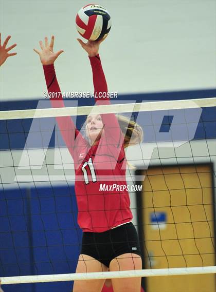 Thumbnail 1 in Fort Bend Austin vs. Conroe (Katy/CyFair Volleyball Classic) photogallery.