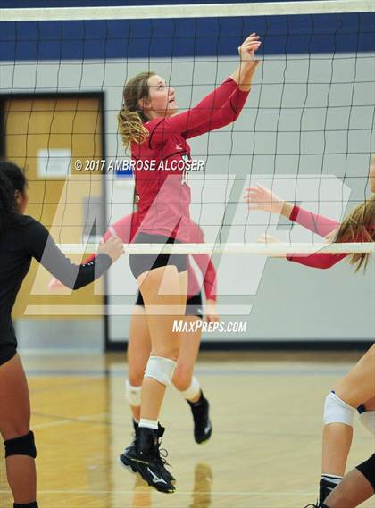Thumbnail 2 in Fort Bend Austin vs. Conroe (Katy/CyFair Volleyball Classic) photogallery.