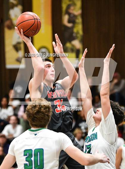 Thumbnail 1 in Redwood Boys Basketball (Extending the Season) photogallery.