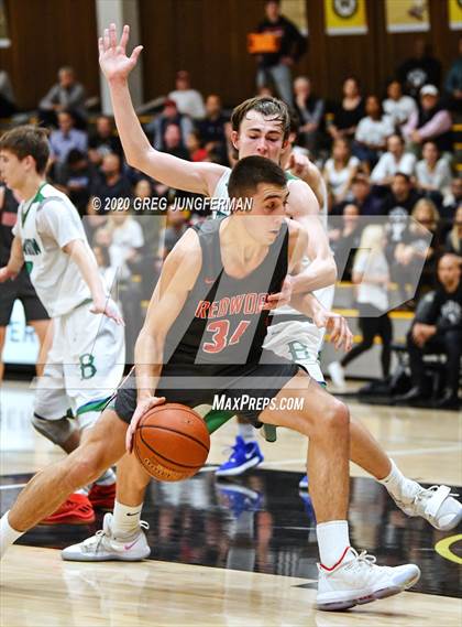 Thumbnail 1 in Redwood Boys Basketball (Extending the Season) photogallery.