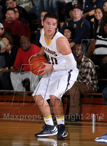 Thumbnail 2 in Newark Memorial vs. Gridley (Gridley Invitational Basketball Tournament) photogallery.