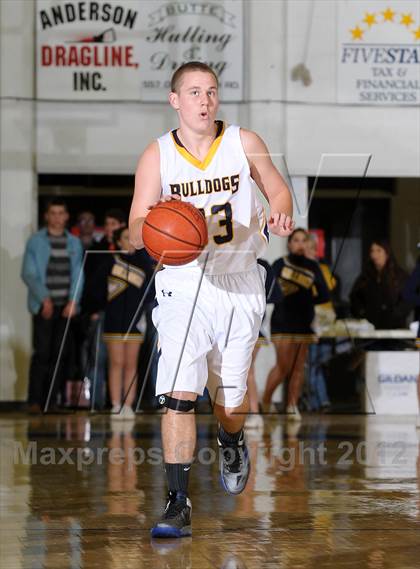 Thumbnail 2 in Newark Memorial vs. Gridley (Gridley Invitational Basketball Tournament) photogallery.