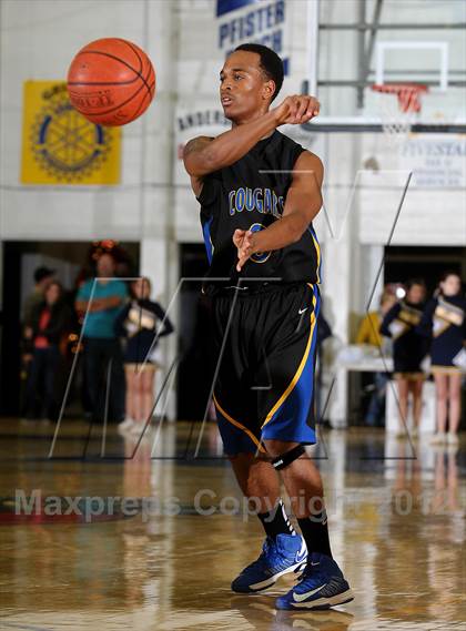 Thumbnail 2 in Newark Memorial vs. Gridley (Gridley Invitational Basketball Tournament) photogallery.
