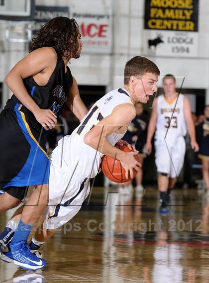 Thumbnail 2 in Newark Memorial vs. Gridley (Gridley Invitational Basketball Tournament) photogallery.