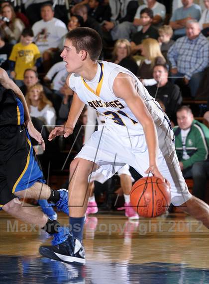Thumbnail 3 in Newark Memorial vs. Gridley (Gridley Invitational Basketball Tournament) photogallery.
