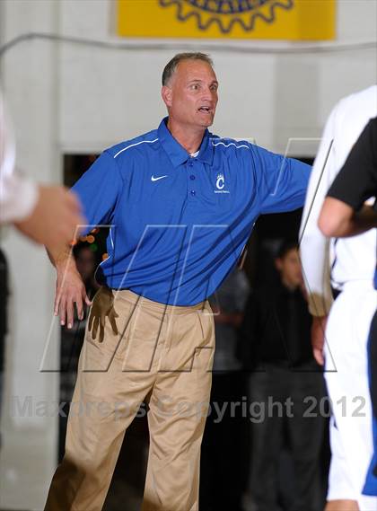 Thumbnail 2 in Newark Memorial vs. Gridley (Gridley Invitational Basketball Tournament) photogallery.