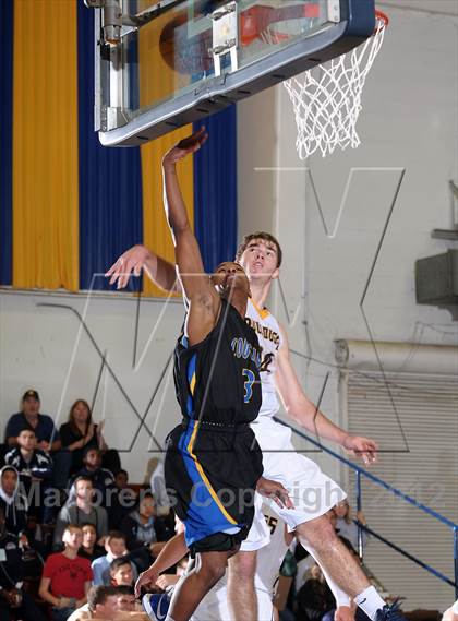 Thumbnail 2 in Newark Memorial vs. Gridley (Gridley Invitational Basketball Tournament) photogallery.