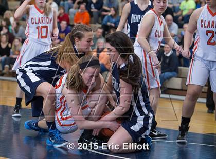 Thumbnail 1 in Bishop Carroll vs Clarion Area (PIAA Class A 1st Round) photogallery.