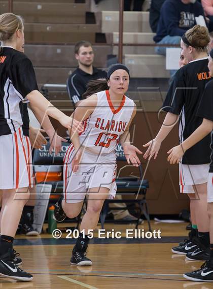Thumbnail 1 in Bishop Carroll vs Clarion Area (PIAA Class A 1st Round) photogallery.