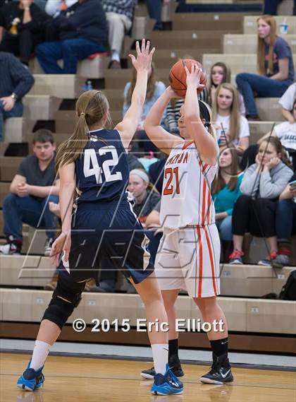 Thumbnail 1 in Bishop Carroll vs Clarion Area (PIAA Class A 1st Round) photogallery.