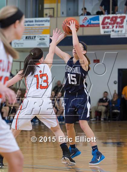 Thumbnail 1 in Bishop Carroll vs Clarion Area (PIAA Class A 1st Round) photogallery.