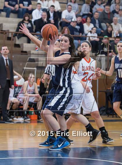 Thumbnail 3 in Bishop Carroll vs Clarion Area (PIAA Class A 1st Round) photogallery.