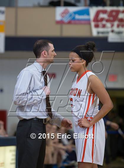 Thumbnail 2 in Bishop Carroll vs Clarion Area (PIAA Class A 1st Round) photogallery.