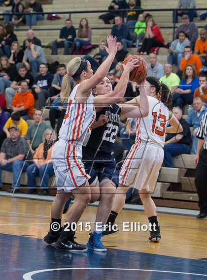 Thumbnail 2 in Bishop Carroll vs Clarion Area (PIAA Class A 1st Round) photogallery.
