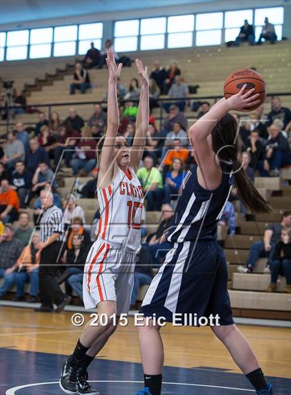Thumbnail 1 in Bishop Carroll vs Clarion Area (PIAA Class A 1st Round) photogallery.