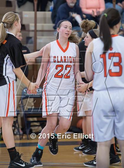 Thumbnail 3 in Bishop Carroll vs Clarion Area (PIAA Class A 1st Round) photogallery.