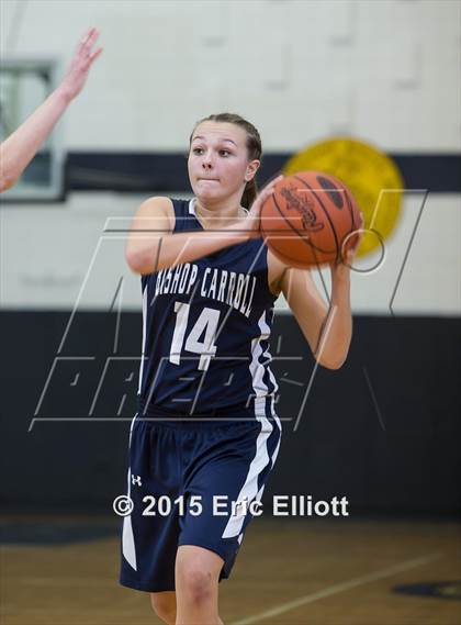 Thumbnail 1 in Bishop Carroll vs Clarion Area (PIAA Class A 1st Round) photogallery.