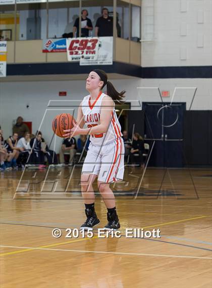 Thumbnail 1 in Bishop Carroll vs Clarion Area (PIAA Class A 1st Round) photogallery.