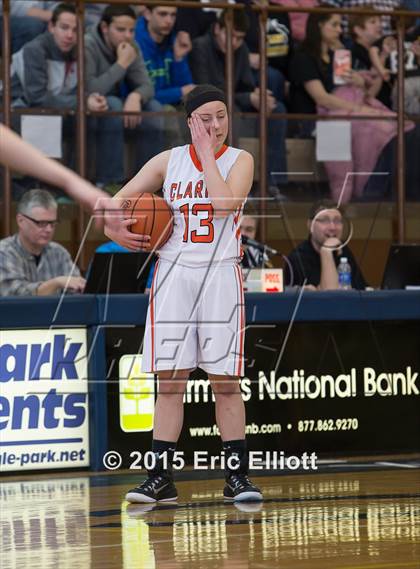 Thumbnail 3 in Bishop Carroll vs Clarion Area (PIAA Class A 1st Round) photogallery.