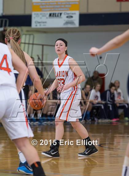 Thumbnail 2 in Bishop Carroll vs Clarion Area (PIAA Class A 1st Round) photogallery.
