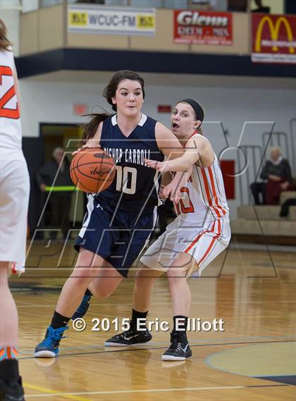 Thumbnail 3 in Bishop Carroll vs Clarion Area (PIAA Class A 1st Round) photogallery.