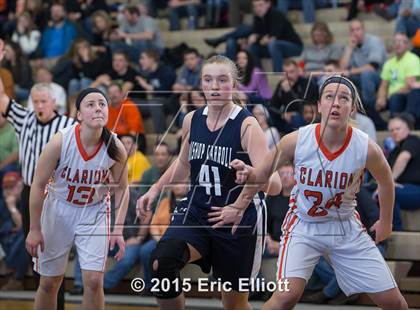 Thumbnail 2 in Bishop Carroll vs Clarion Area (PIAA Class A 1st Round) photogallery.