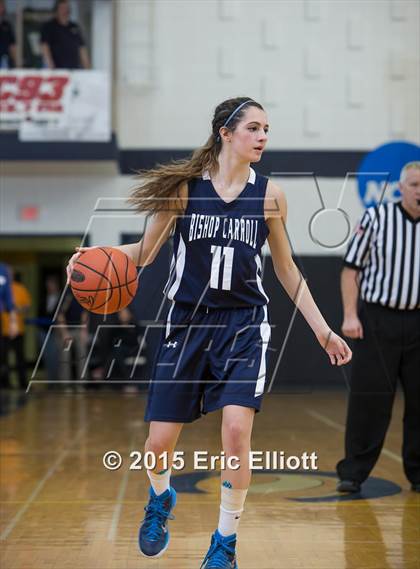 Thumbnail 1 in Bishop Carroll vs Clarion Area (PIAA Class A 1st Round) photogallery.
