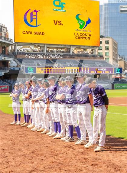 Thumbnail 3 in Carlsbad vs. La Costa Canyon (Game at Petco Park) photogallery.