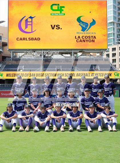 Thumbnail 3 in Carlsbad vs. La Costa Canyon (Game at Petco Park) photogallery.