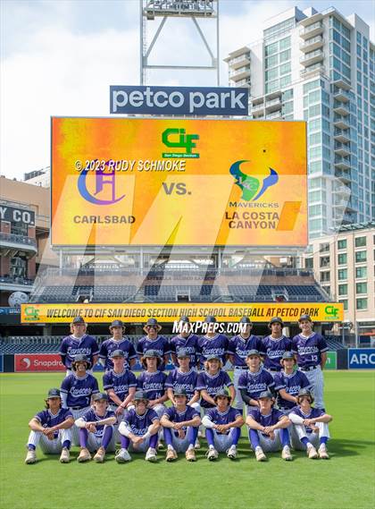 Thumbnail 1 in Carlsbad vs. La Costa Canyon (Game at Petco Park) photogallery.