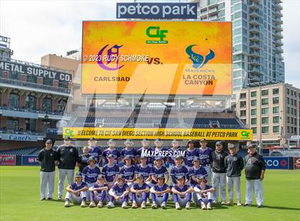 Thumbnail 1 in Carlsbad vs. La Costa Canyon (Game at Petco Park) photogallery.