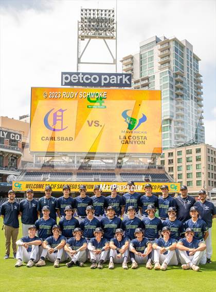 Thumbnail 2 in Carlsbad vs. La Costa Canyon (Game at Petco Park) photogallery.
