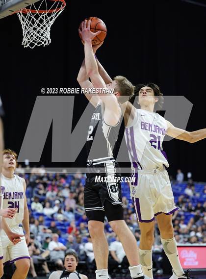 Thumbnail 2 in Graford @ Benjamin (UIL 1A Basketball State Semifinal) photogallery.