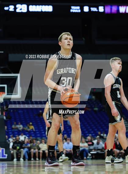 Thumbnail 1 in Graford @ Benjamin (UIL 1A Basketball State Semifinal) photogallery.