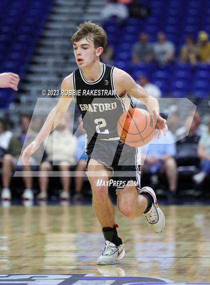 Thumbnail 2 in Graford @ Benjamin (UIL 1A Basketball State Semifinal) photogallery.