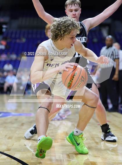 Thumbnail 2 in Graford @ Benjamin (UIL 1A Basketball State Semifinal) photogallery.