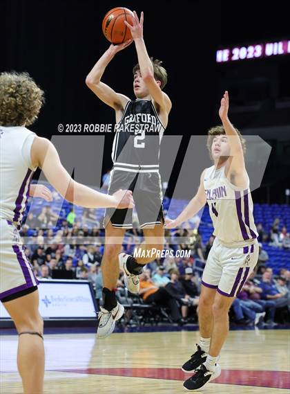 Thumbnail 2 in Graford @ Benjamin (UIL 1A Basketball State Semifinal) photogallery.