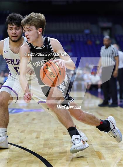 Thumbnail 3 in Graford @ Benjamin (UIL 1A Basketball State Semifinal) photogallery.