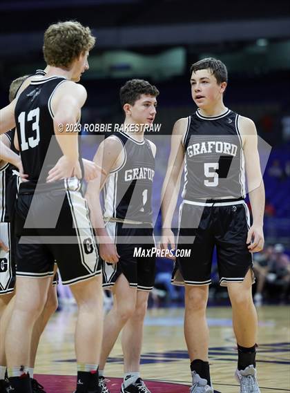 Thumbnail 3 in Graford @ Benjamin (UIL 1A Basketball State Semifinal) photogallery.