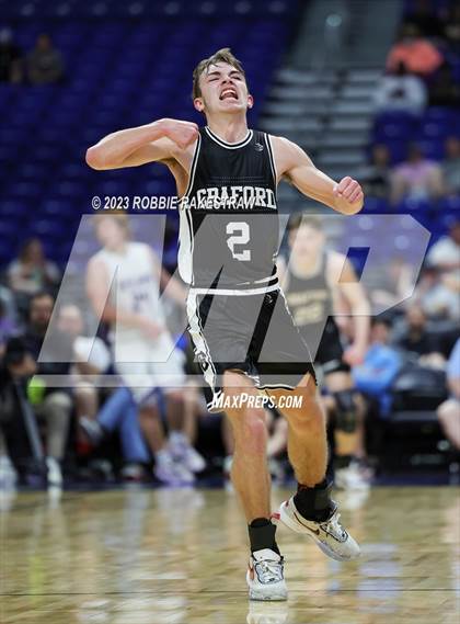 Thumbnail 3 in Graford @ Benjamin (UIL 1A Basketball State Semifinal) photogallery.