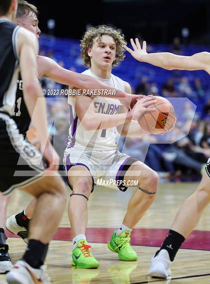 Thumbnail 2 in Graford @ Benjamin (UIL 1A Basketball State Semifinal) photogallery.