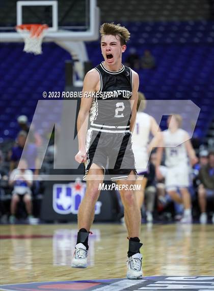Thumbnail 1 in Graford @ Benjamin (UIL 1A Basketball State Semifinal) photogallery.
